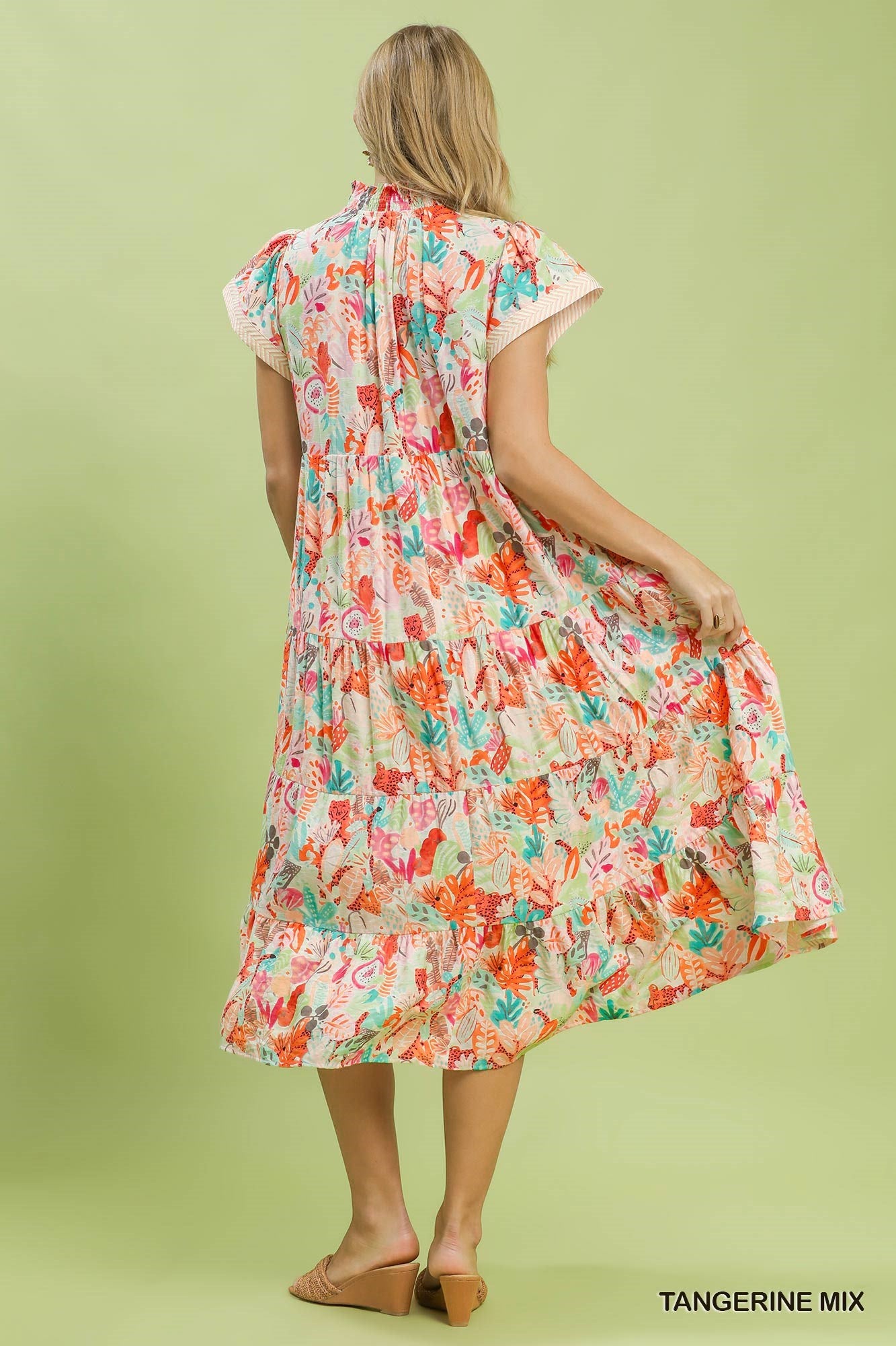 Mix Tropical Dress - CN
