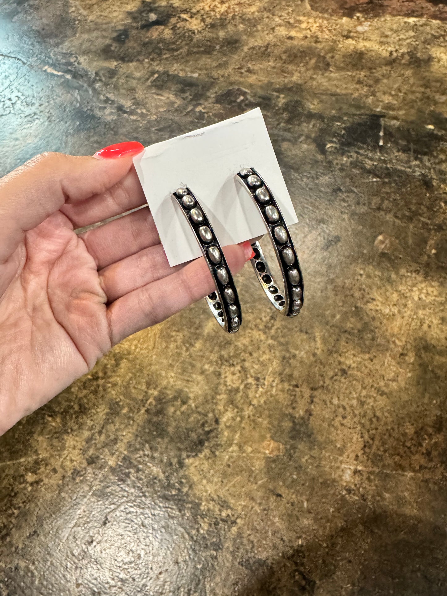 Dash Hoop Earrings - CN
