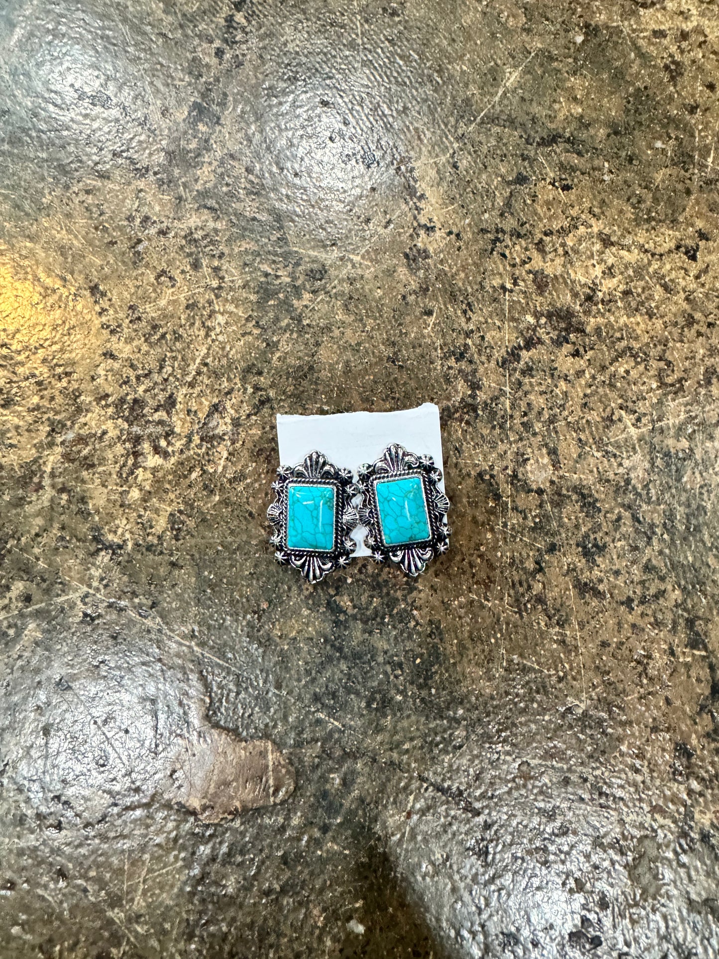 Square Earrings - CN