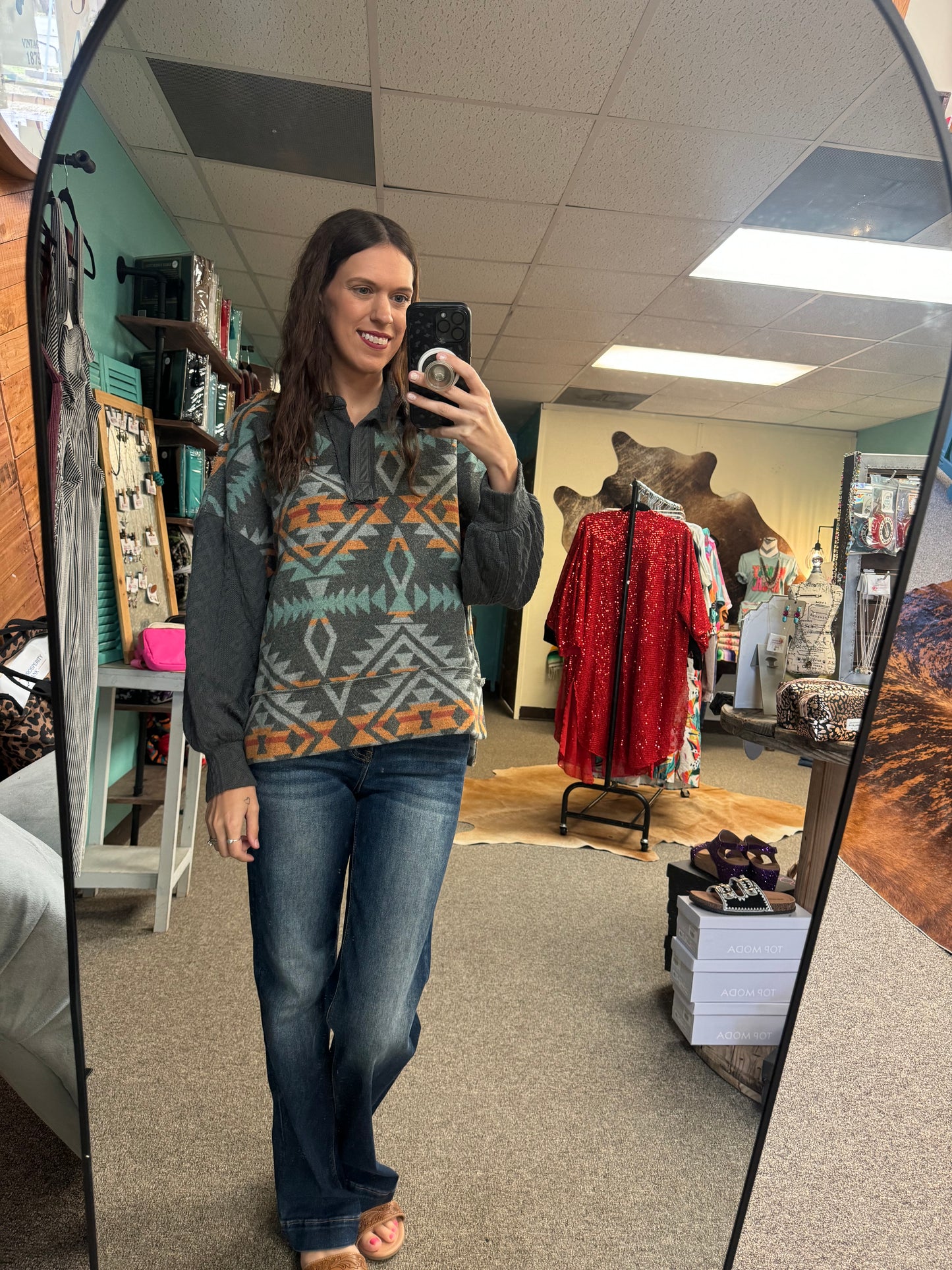 Aztec Pullover