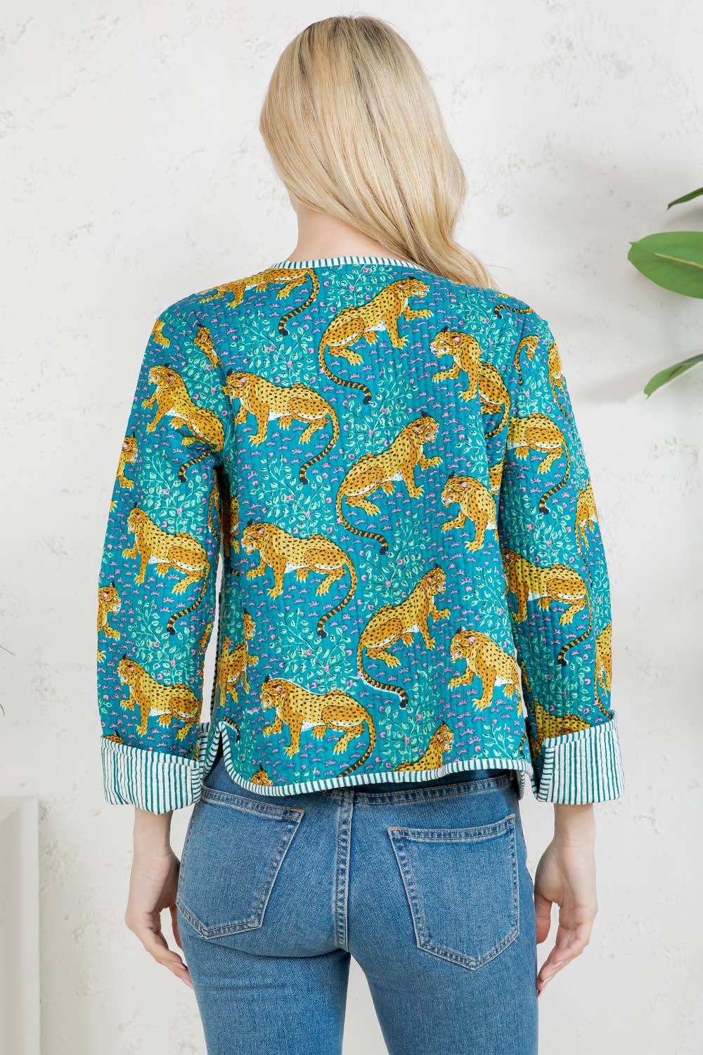 Leopard Reversible Jacket - CN