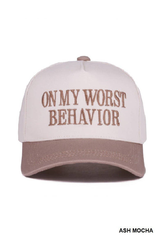 Worst Behavior Hat