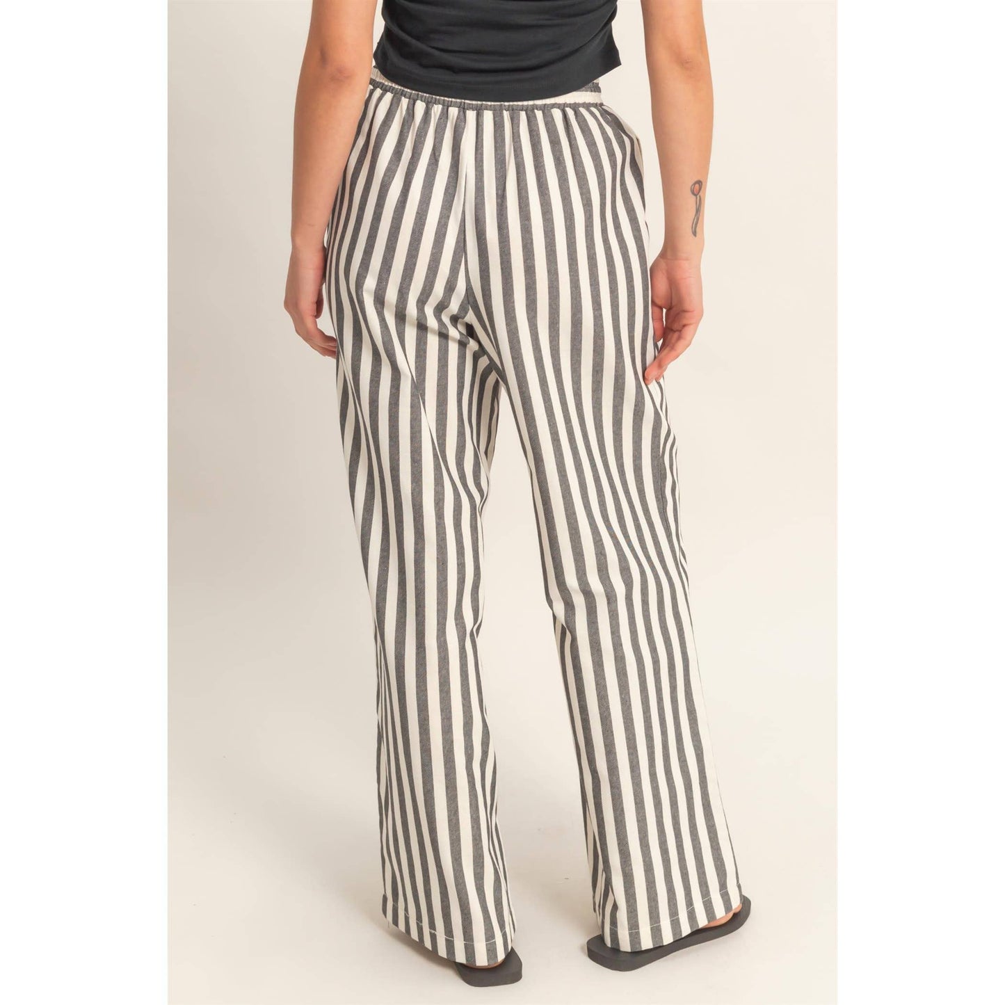 Black Striped Bottom - CN