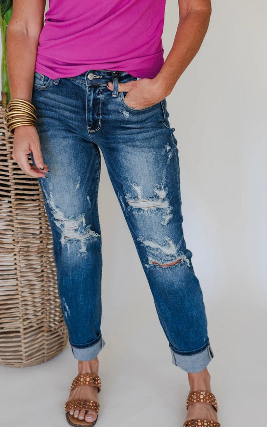 Judy Blue Distressed Jeans