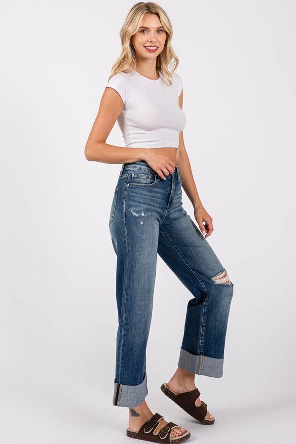 Cuffed Day Trip Jeans