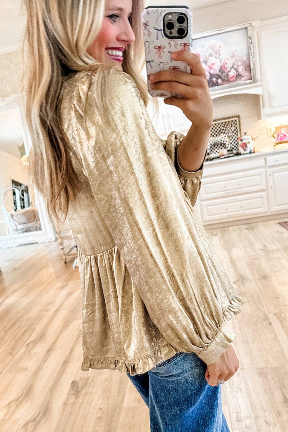 That Gold Blouse