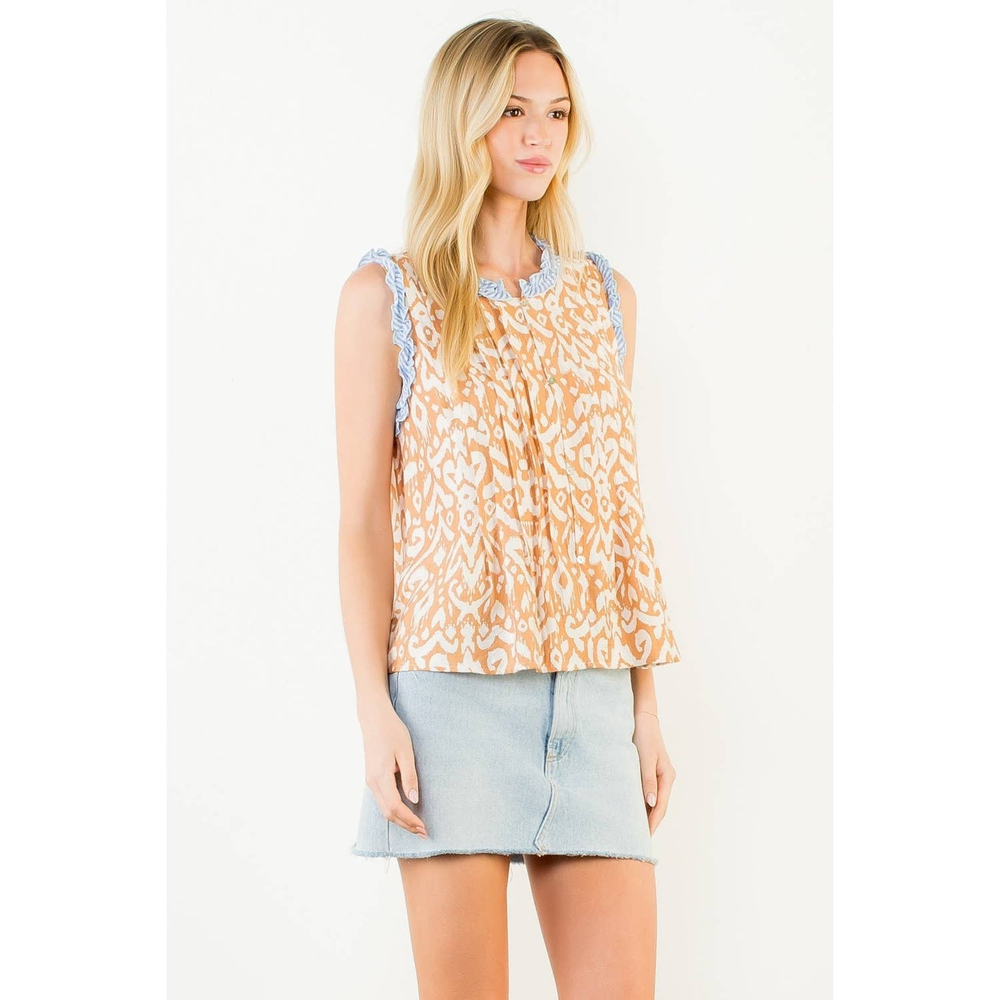 Breeze Ruffle Top - CN