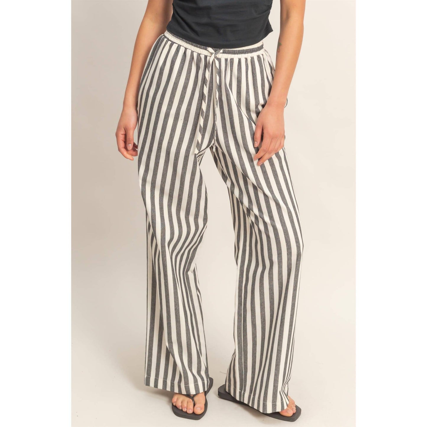 Black Striped Bottom - CN
