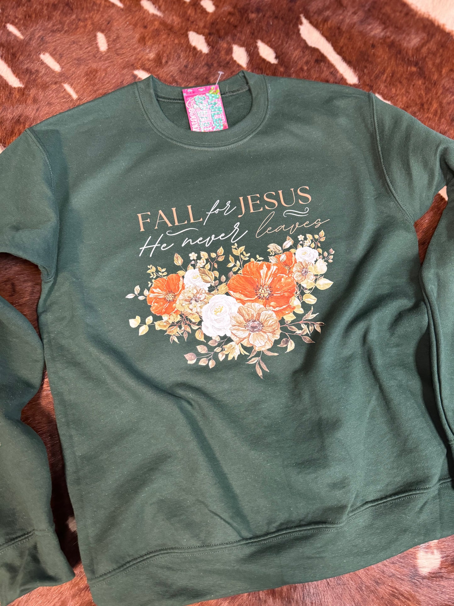 Fall for Jesus Sweatshirt