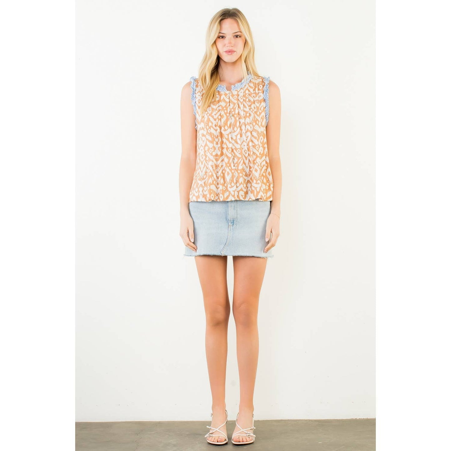 Breeze Ruffle Top - CN