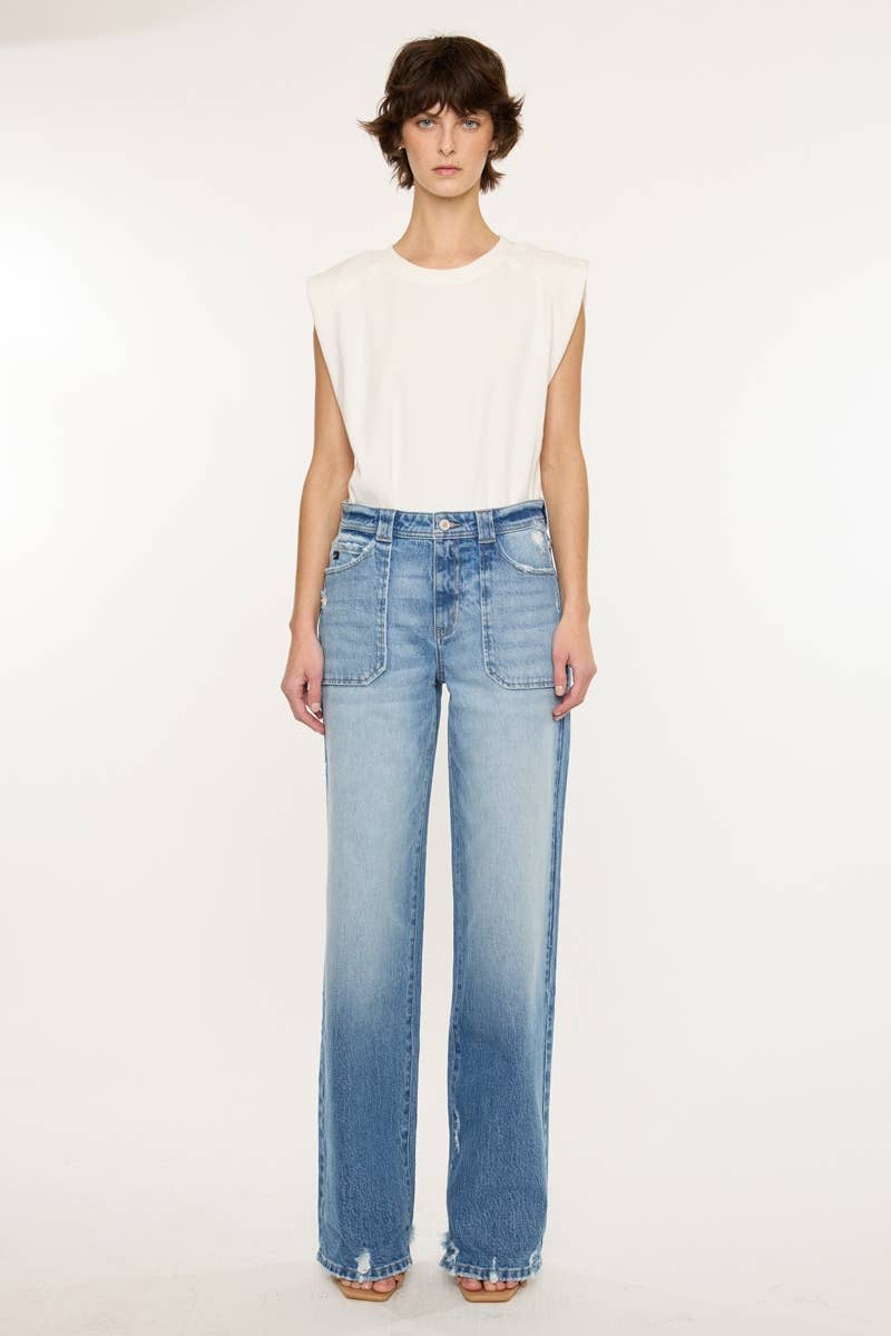 KC Medium Wide Jeans - CN