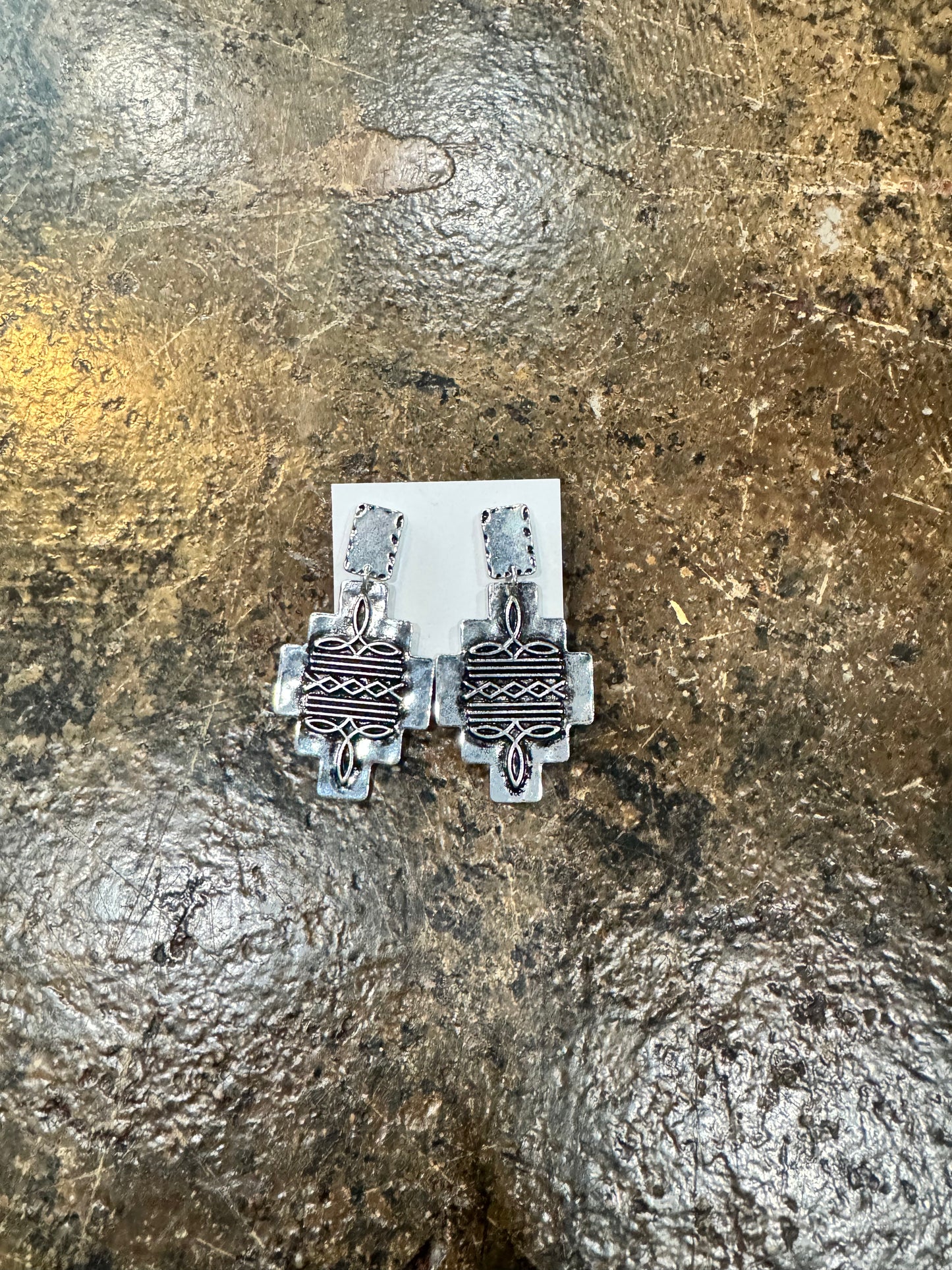 Boot Cross Earrings - CN