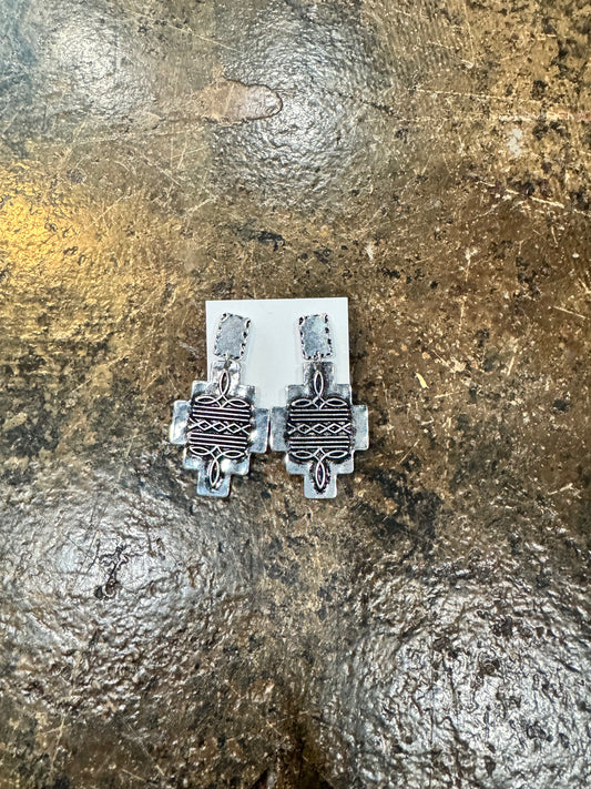 Boot Cross Earrings - CN