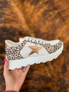 Leopard Nude Sneakers