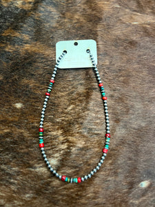 Navajo Pearl Necklace - 6MM