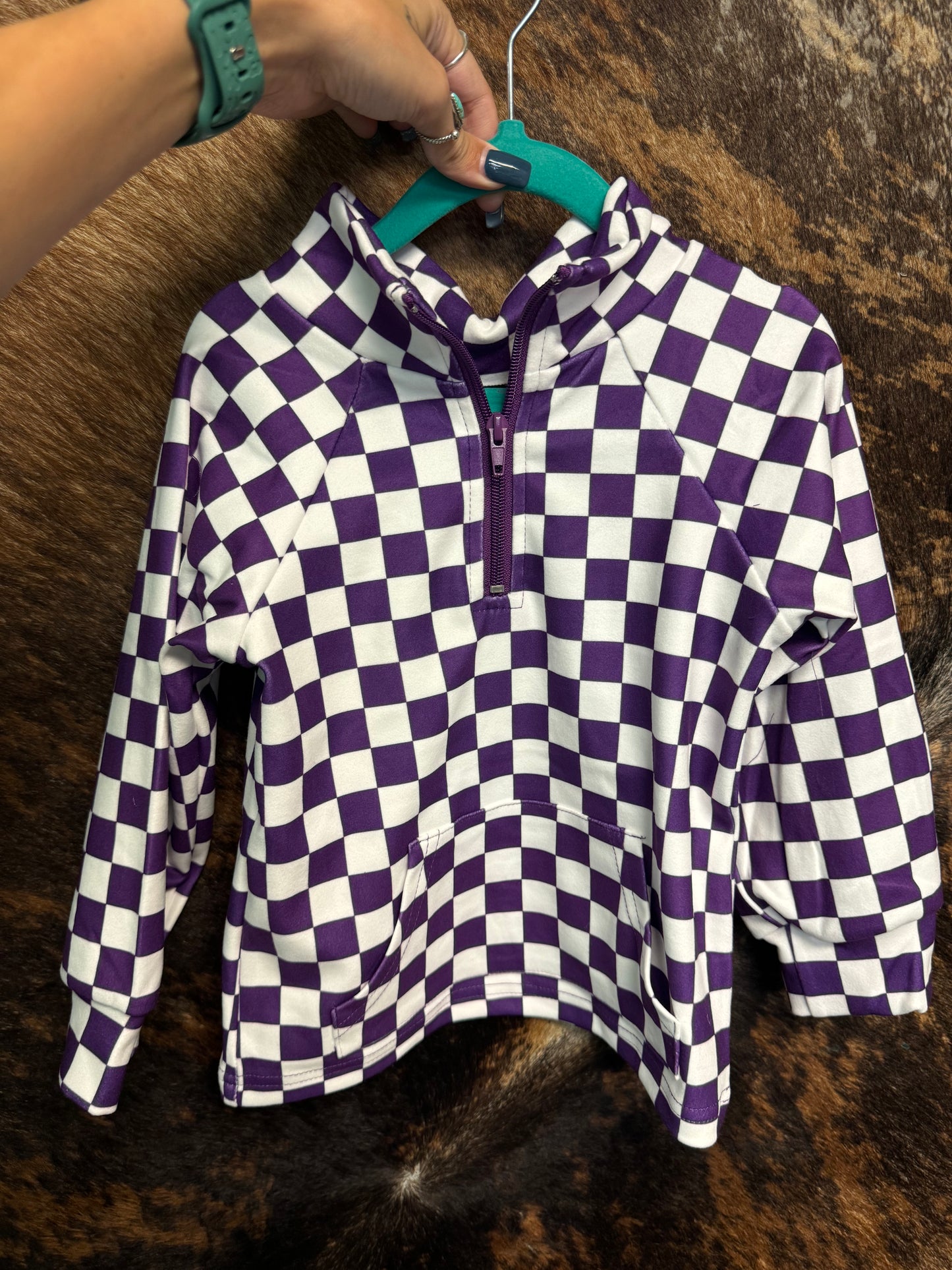 Mini Purple Pullover