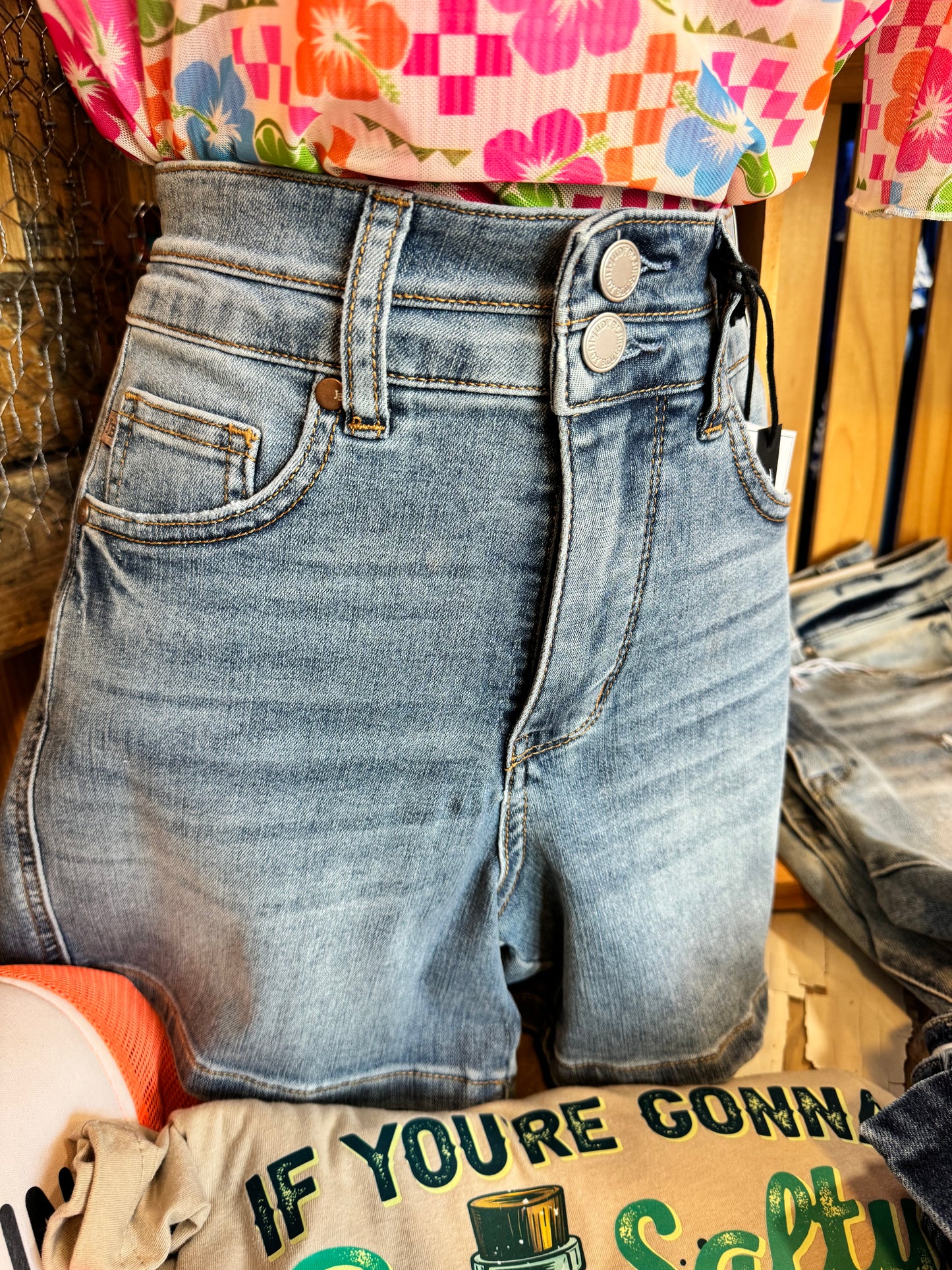JB High Waist Shorts - CN
