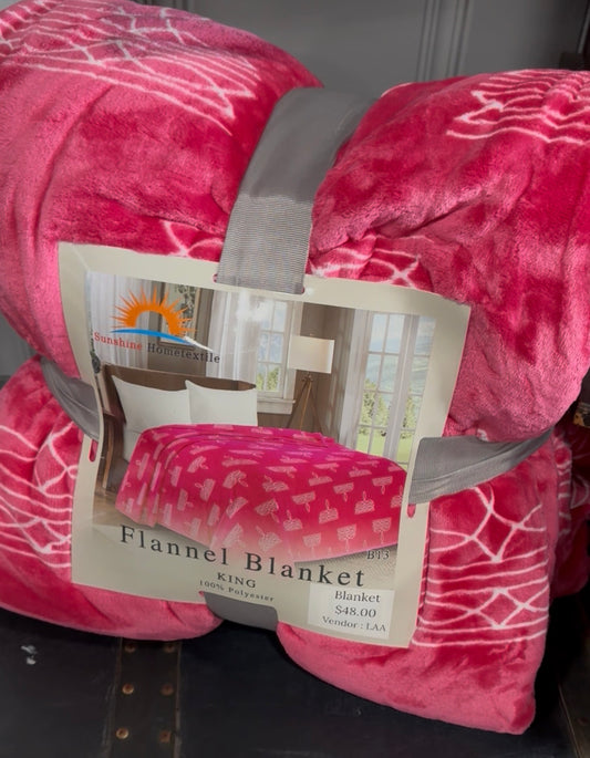 King Blanket Pink - CN