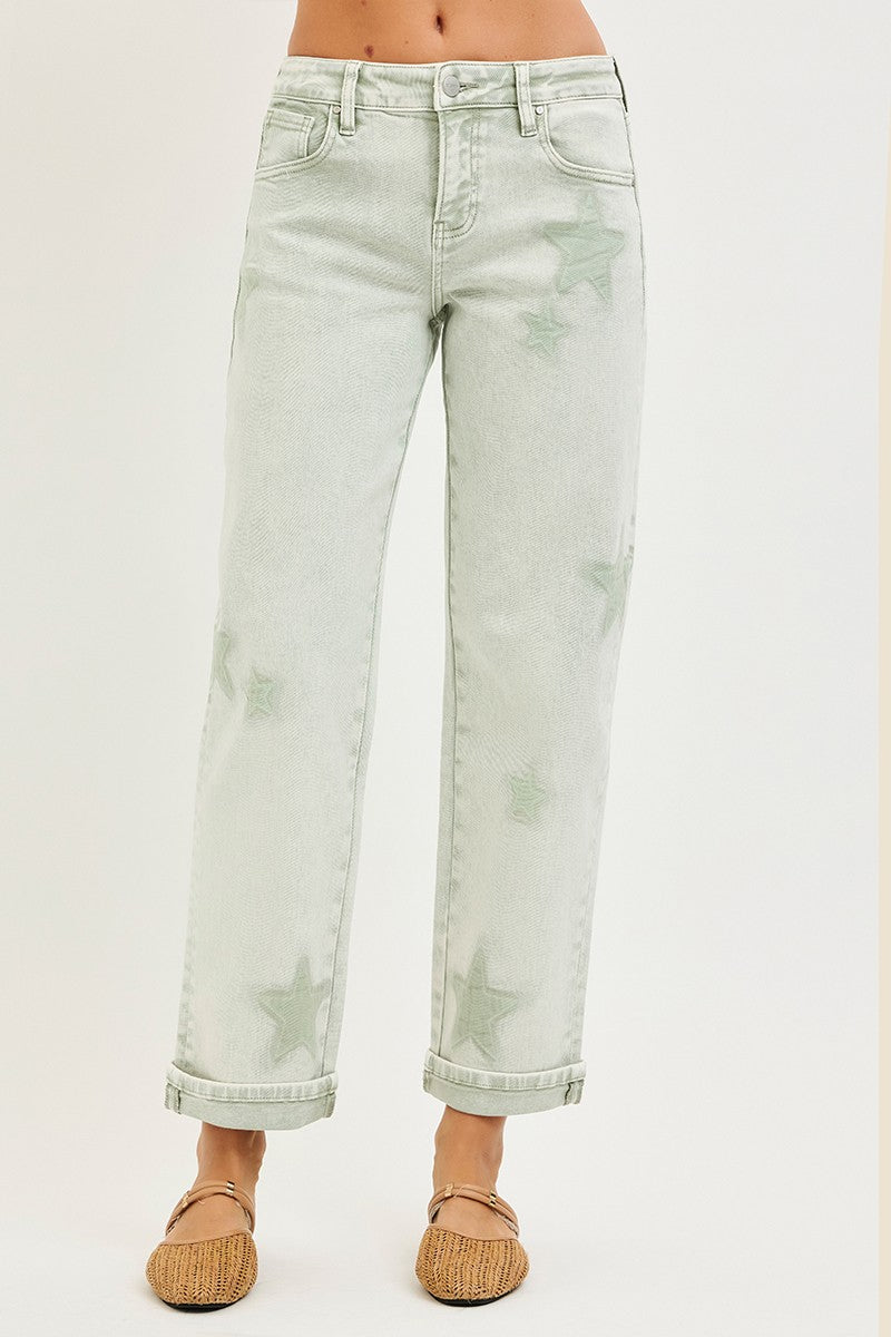 Boyfriend Star Risen Jeans - CN