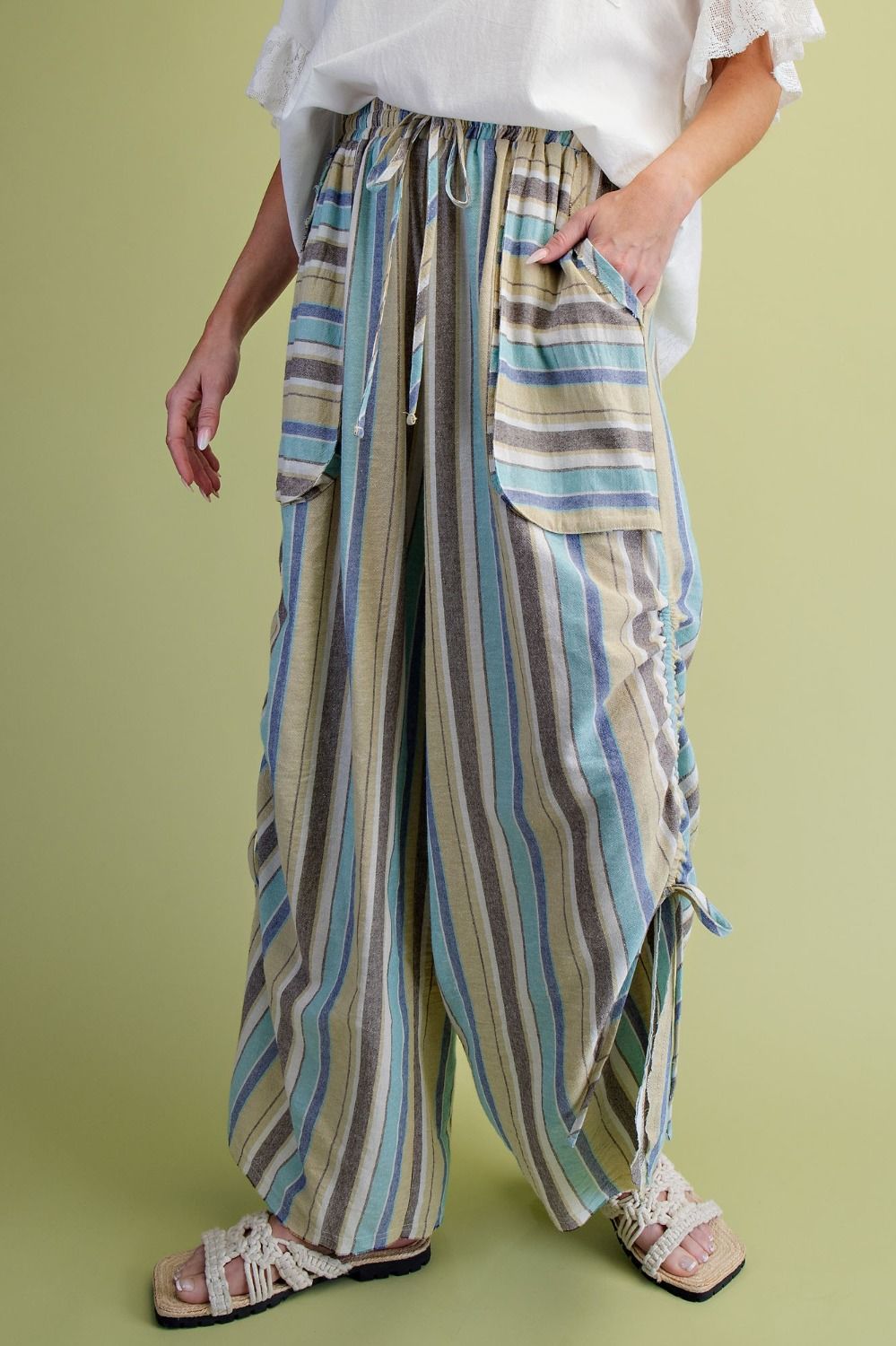 Easel Striped Bottoms - CN