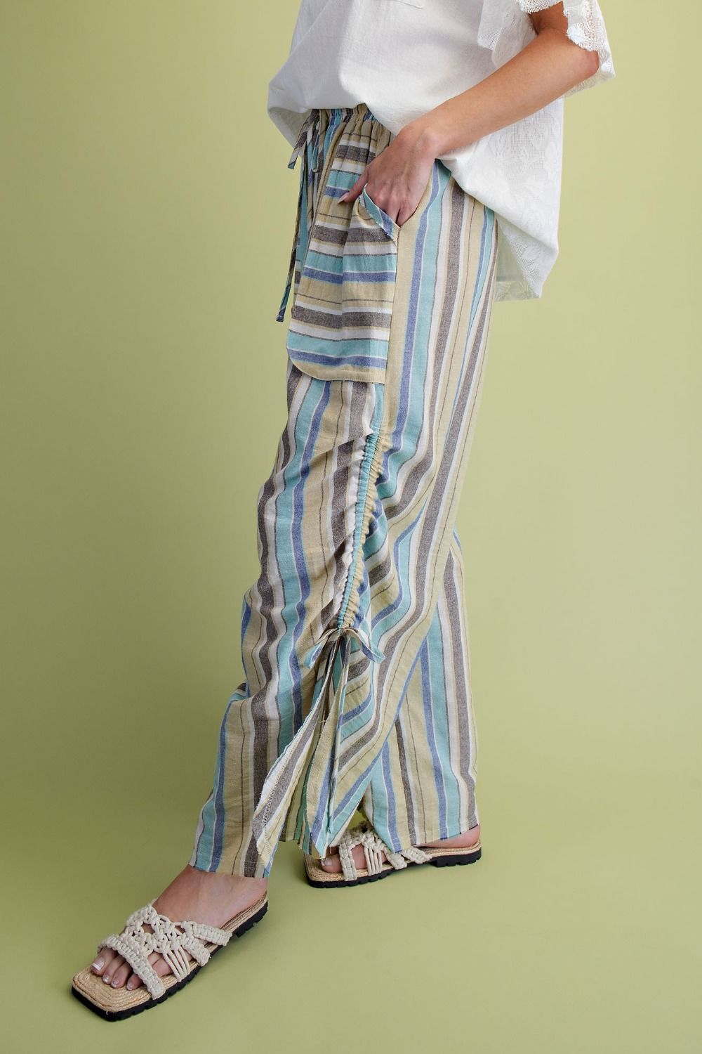 Easel Striped Bottoms - CN