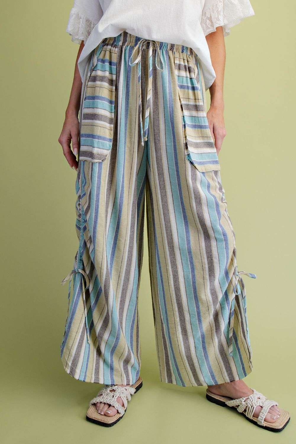 Easel Striped Bottoms - CN