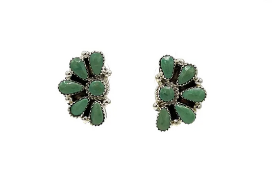 Kingman Turquoise Earrings - Alicia Wilson - CN