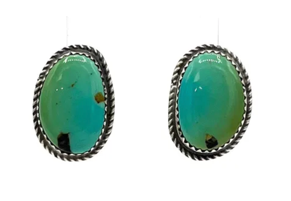 Turquoise Earrings S624 - Donovan Nez - CN