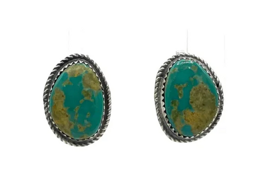 Turquoise Earrings S535 - Donovan Nez - CN