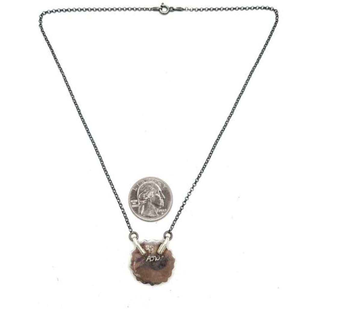 Zuni Kingman Necklace - Alicia Wilson - CN