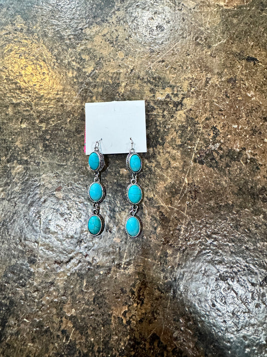 Triple Drop Earrings - CN