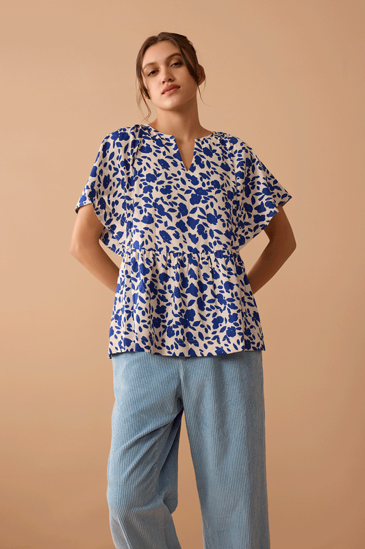 Allison Blue Top - CN