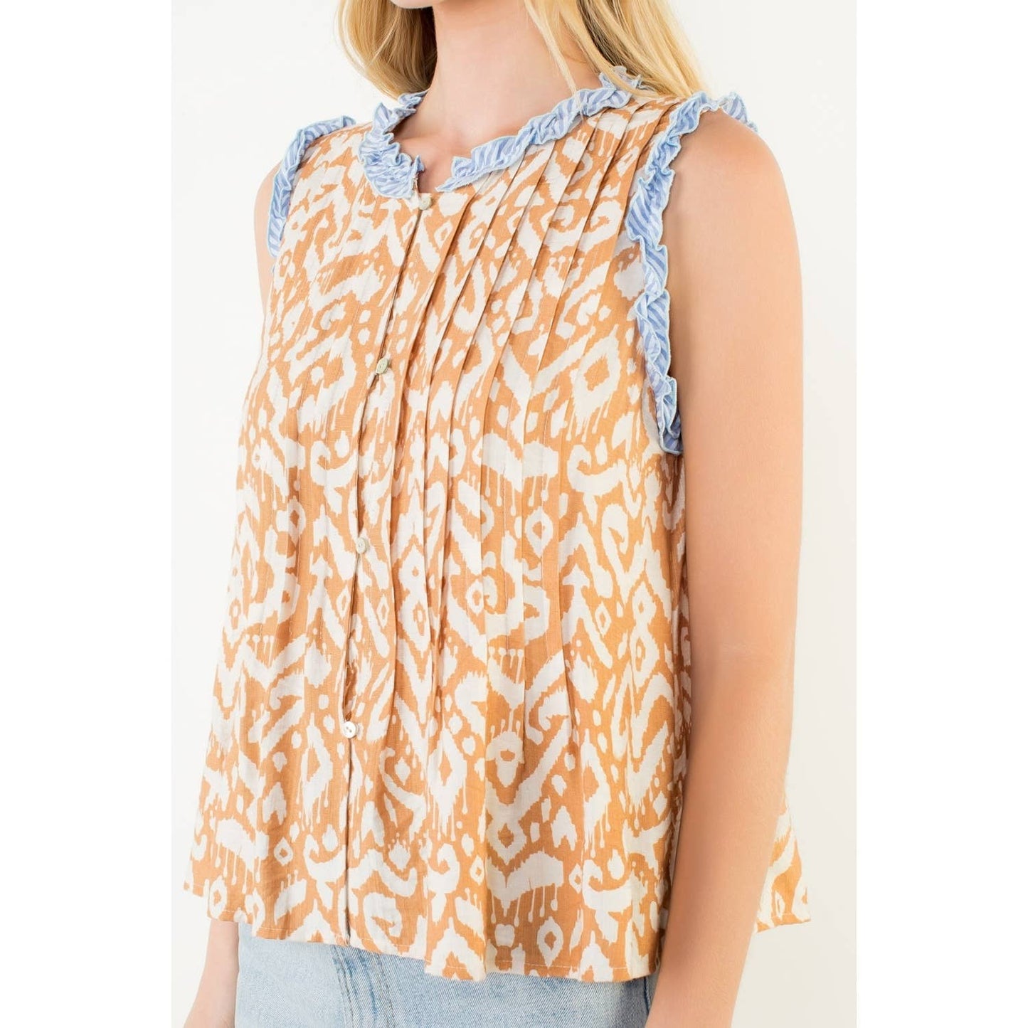 Breeze Ruffle Top - CN