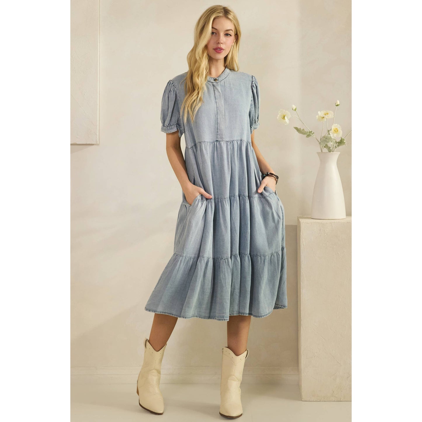 Denim Dress - CN