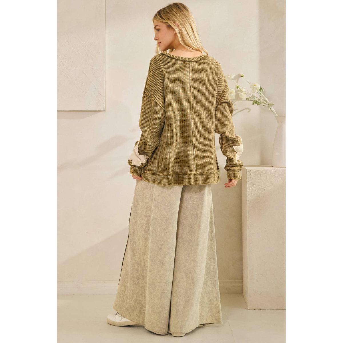 Star Pullover Knit Top - CN