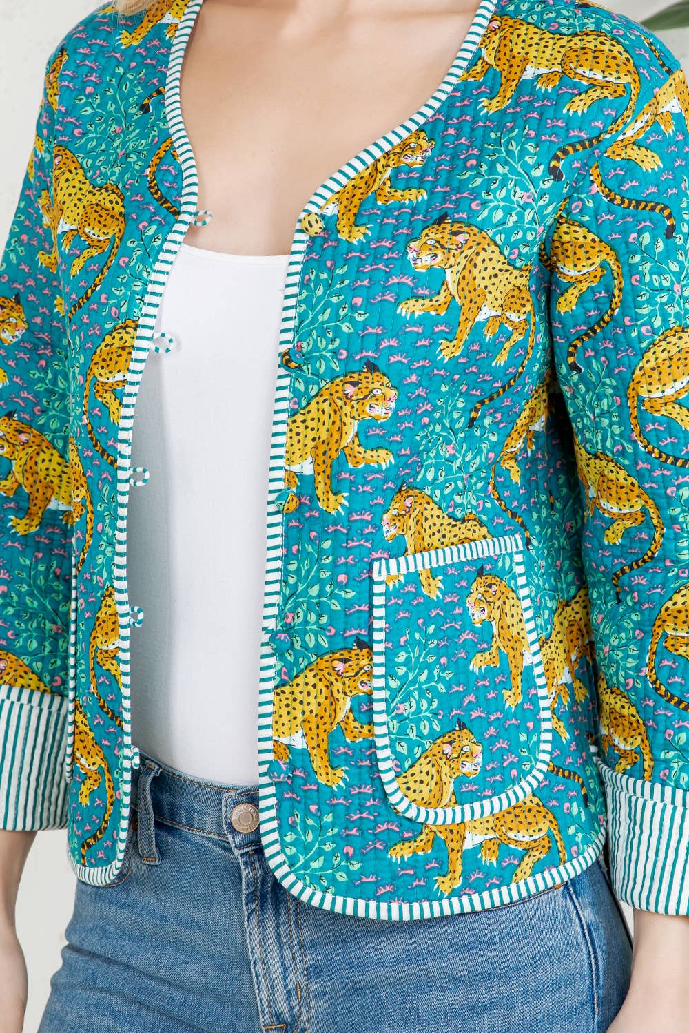Leopard Reversible Jacket - CN