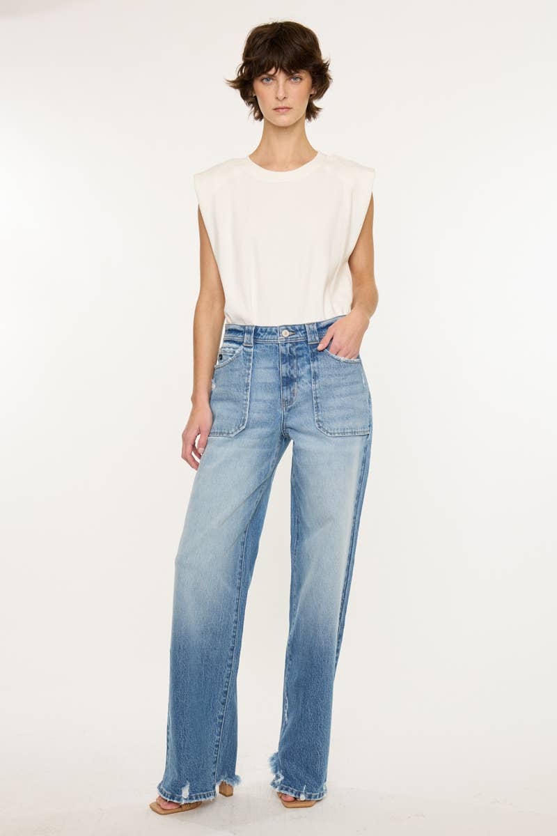 KC Medium Wide Jeans - CN