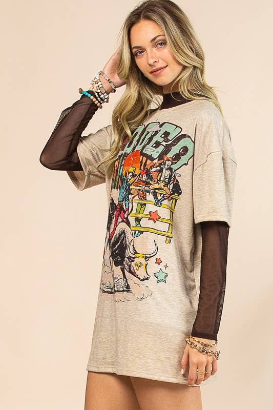Rodeo Brianna TShirt Dress - CN