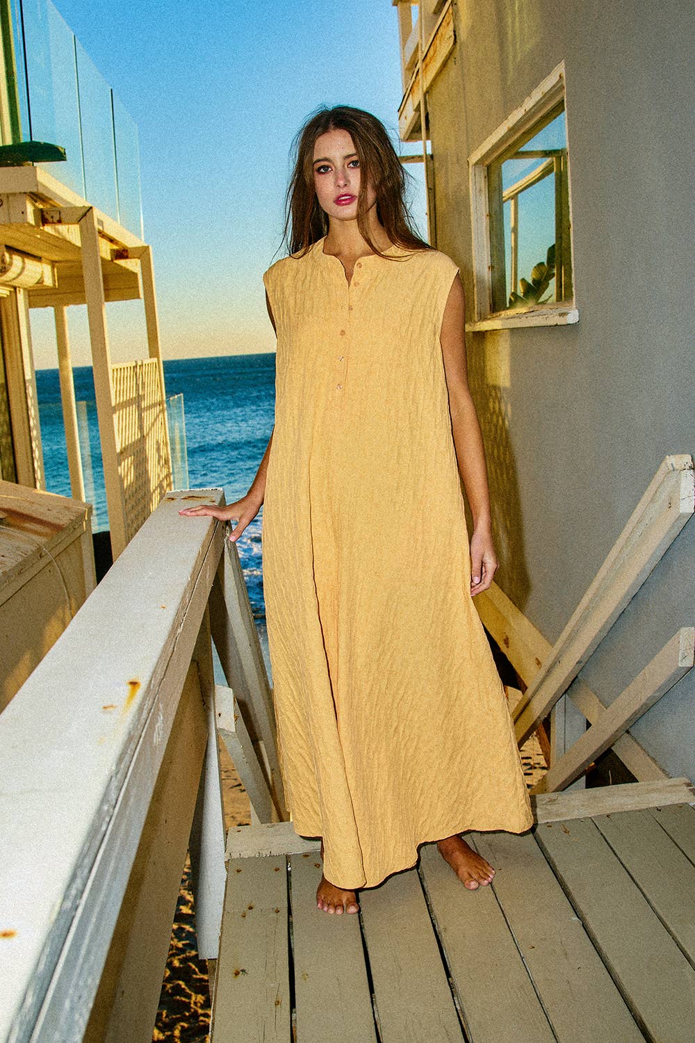 Cream Wideleg Jumpsuit - CN