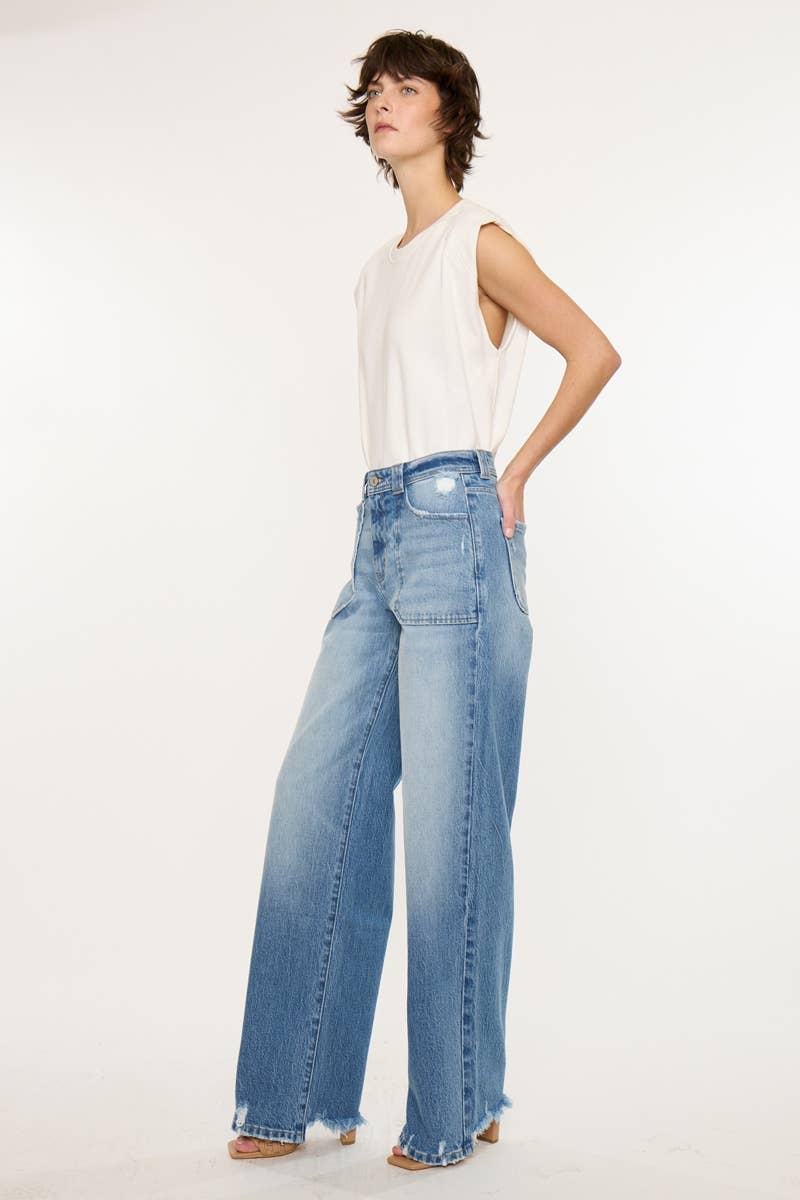 KC Medium Wide Jeans - CN