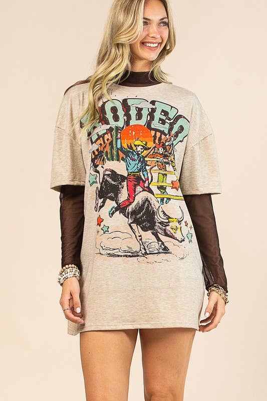 Rodeo Brianna TShirt Dress - CN