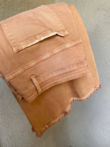 Distressed Camel Jeans
