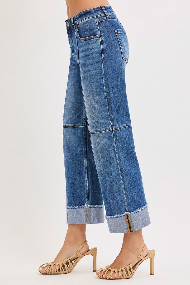 Risen Jeans Slouchy Crop
